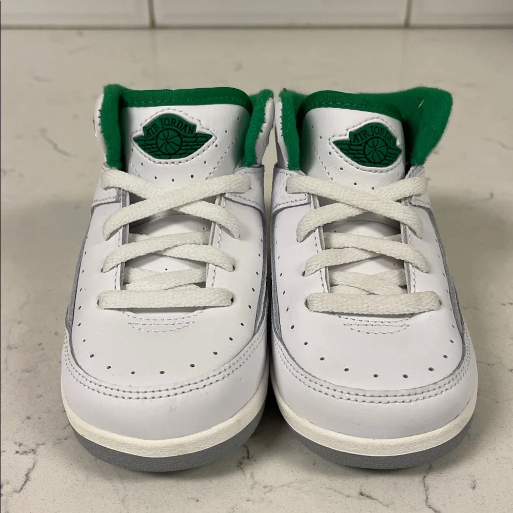 2023 Air Jordan 2 Retro TD 'Lucky Green' DQ8563 103 Size 7C